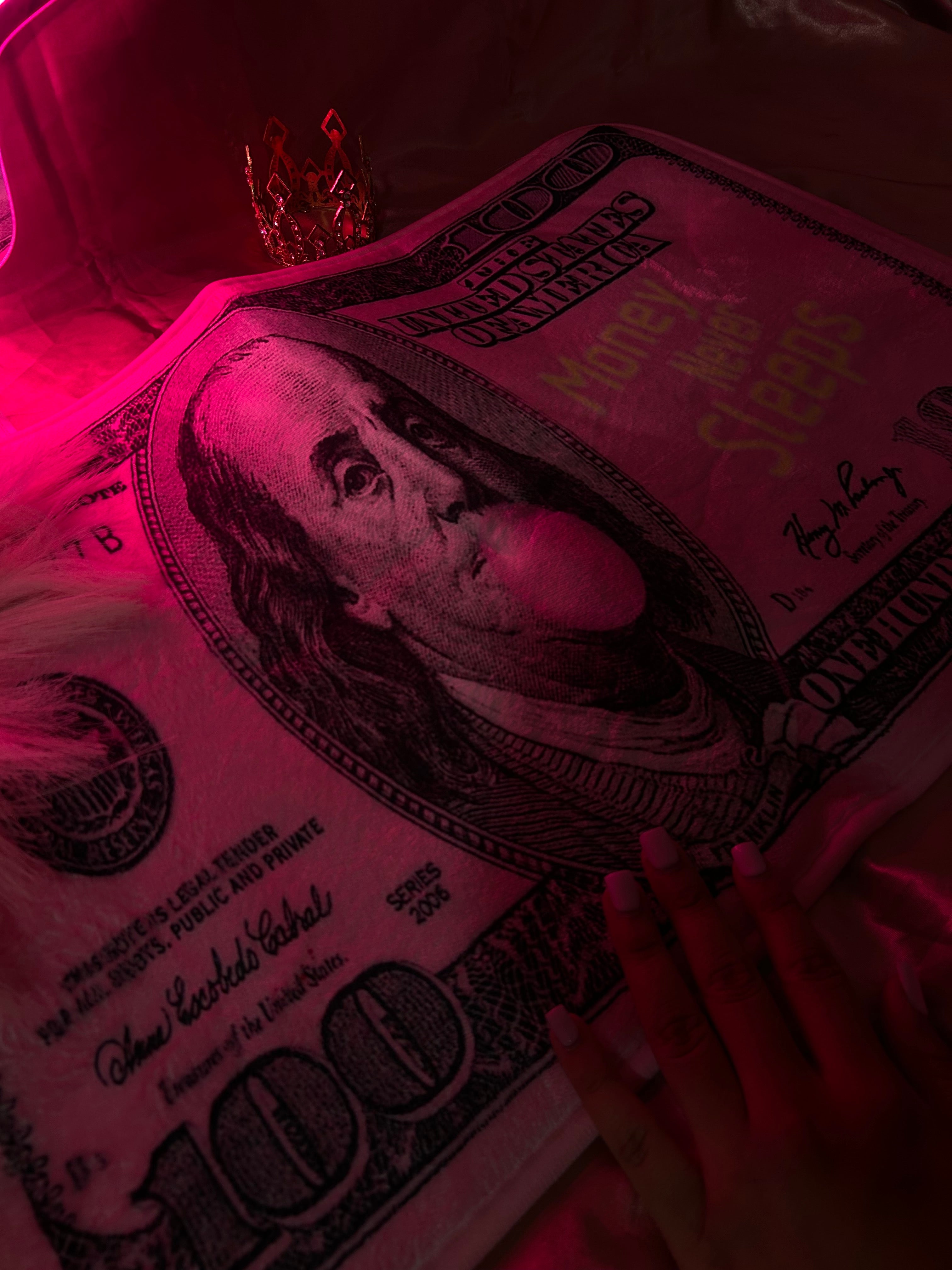 Money never sleeps rug😍