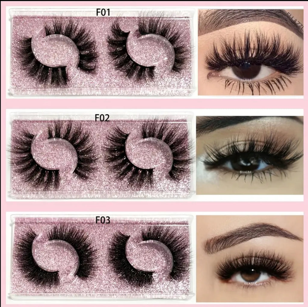 Naima’s beauty lashes  we have fluffy , natural all kinds 😍💕