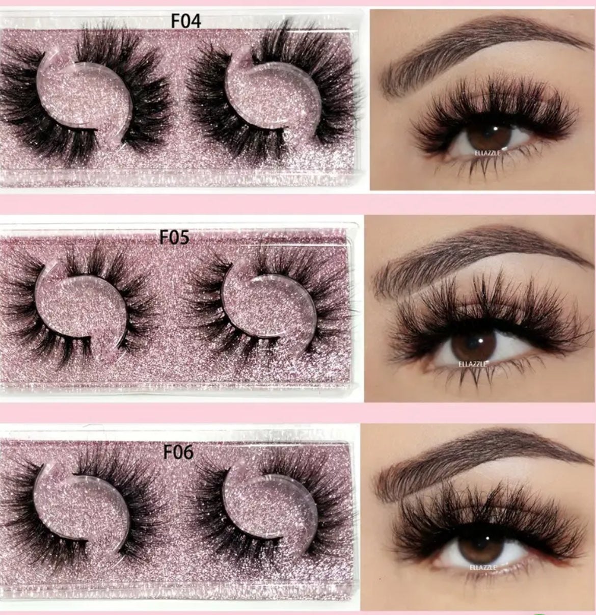 Naima’s beauty lashes  we have fluffy , natural all kinds 😍💕