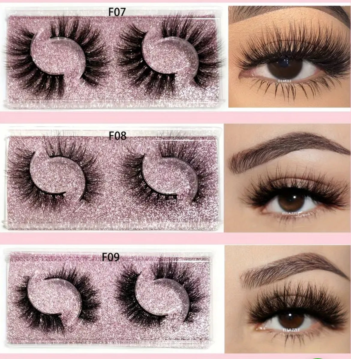Naima’s beauty lashes  we have fluffy , natural all kinds 😍💕